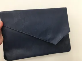 Adorne Navy Satchel Clutch