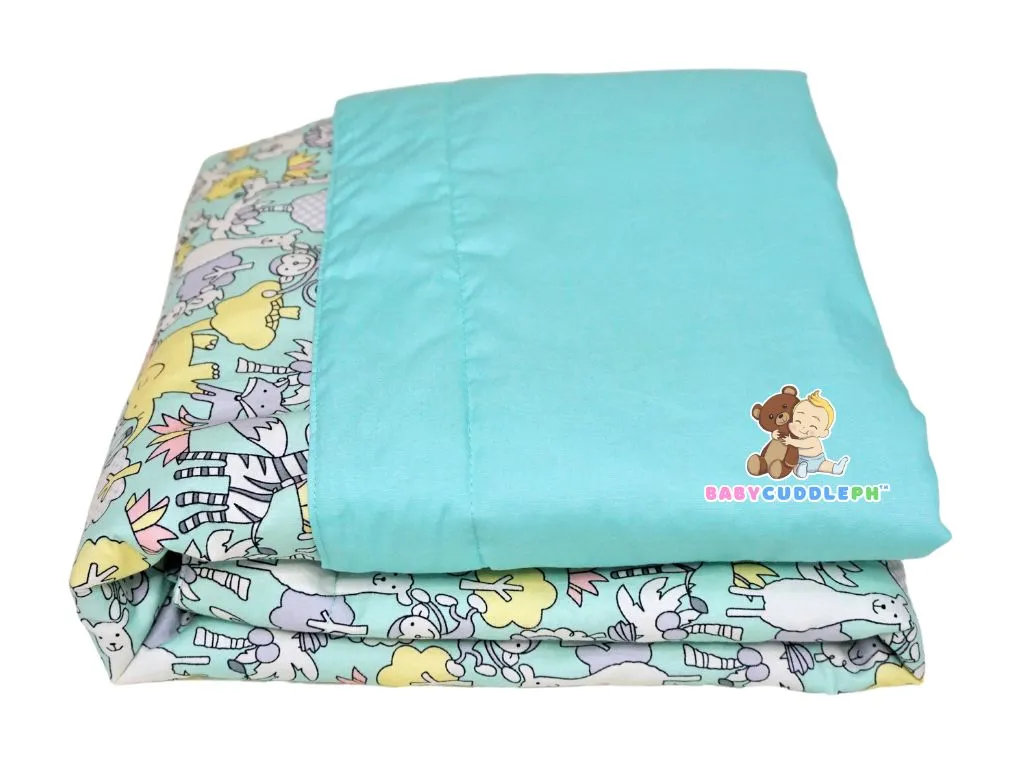 Animal Kingdom Pastel Green - Babycuddleph Mom and Baby Set