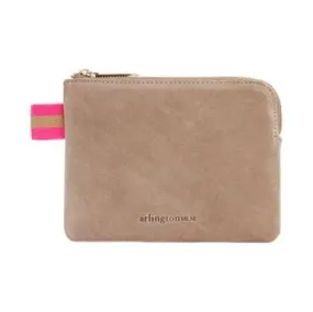 Arlington Milne - Paige Coin Purse - Fawn Suede