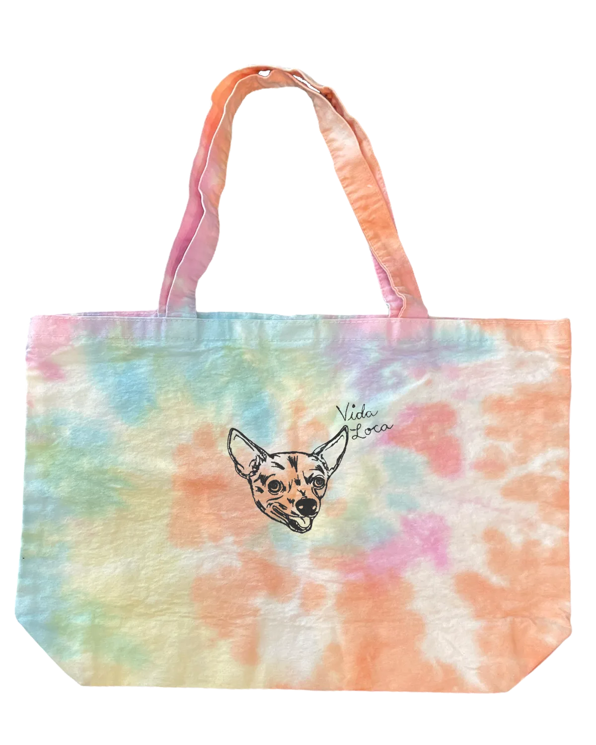 Custom Pet Tie-dye Tote