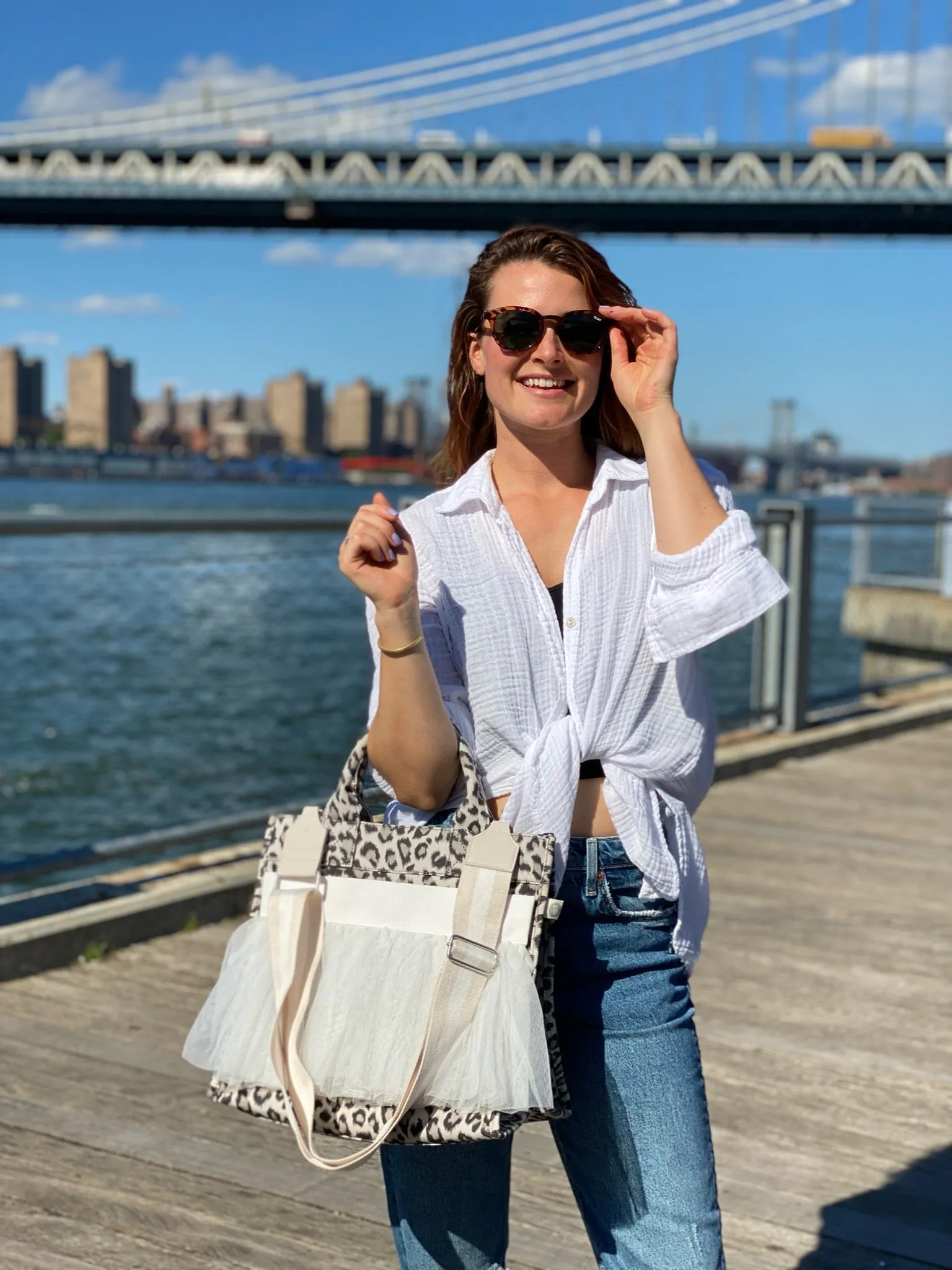 Future Bag Accessories: Bag Tutu in White