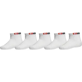 Globe TODDLERS ANKLE SOCK 5 Pack White