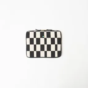 iPad Sleeve - Black Checker