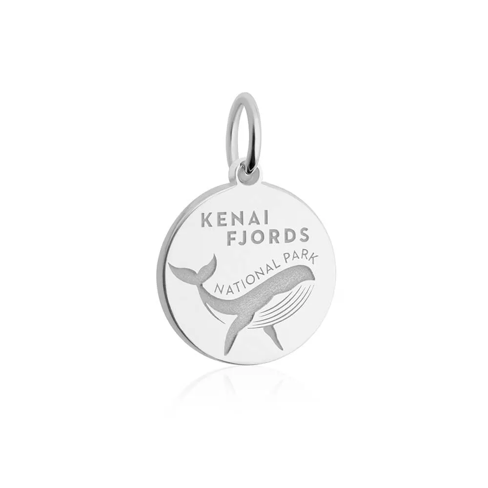 Kenai Fjords National Park Charm, Silver