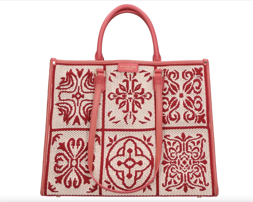 My Best Bag  Firenze- Atena Bag Red/White