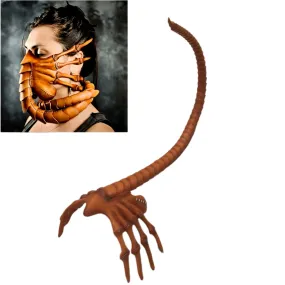 【New Arrival】Xcoser 2024 Alien: Romulus Popcorn Bucket Facehugger Mask Latex Cosplay Props Halloween