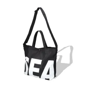 SEA Shoulder Tote Bag / BLACK