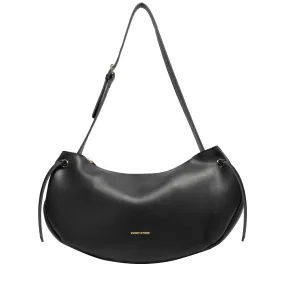 Slouch Zip Bag in Black