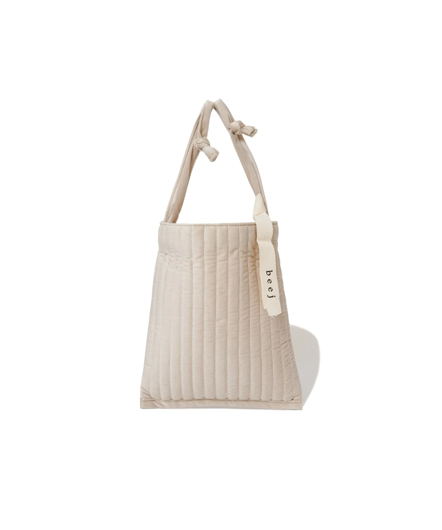 【WOMEN】beej Velour quilting mini bag